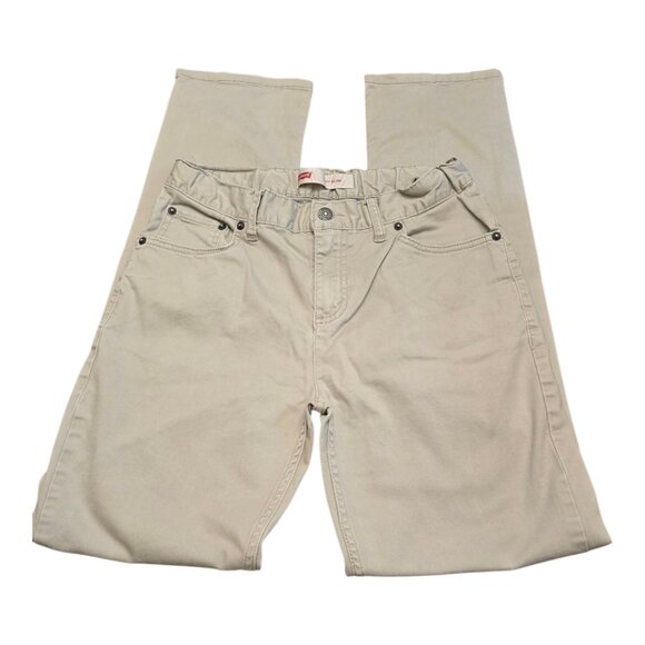 Big Boy's Khaki LEVI'S 511 Slim sz 20 Regular - Picture 1 of 5